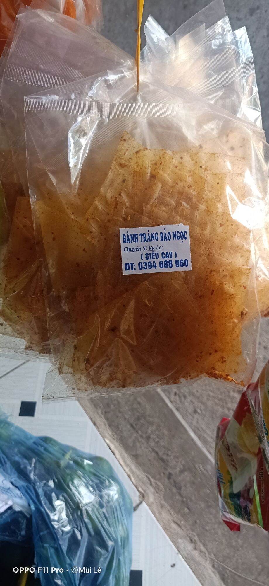 Bánh tráng siêu cay