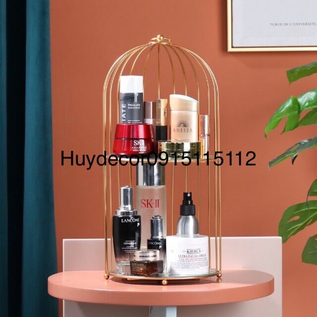 Kệ đựng mỹ phẩm dụng cụ trang điểm huydecor