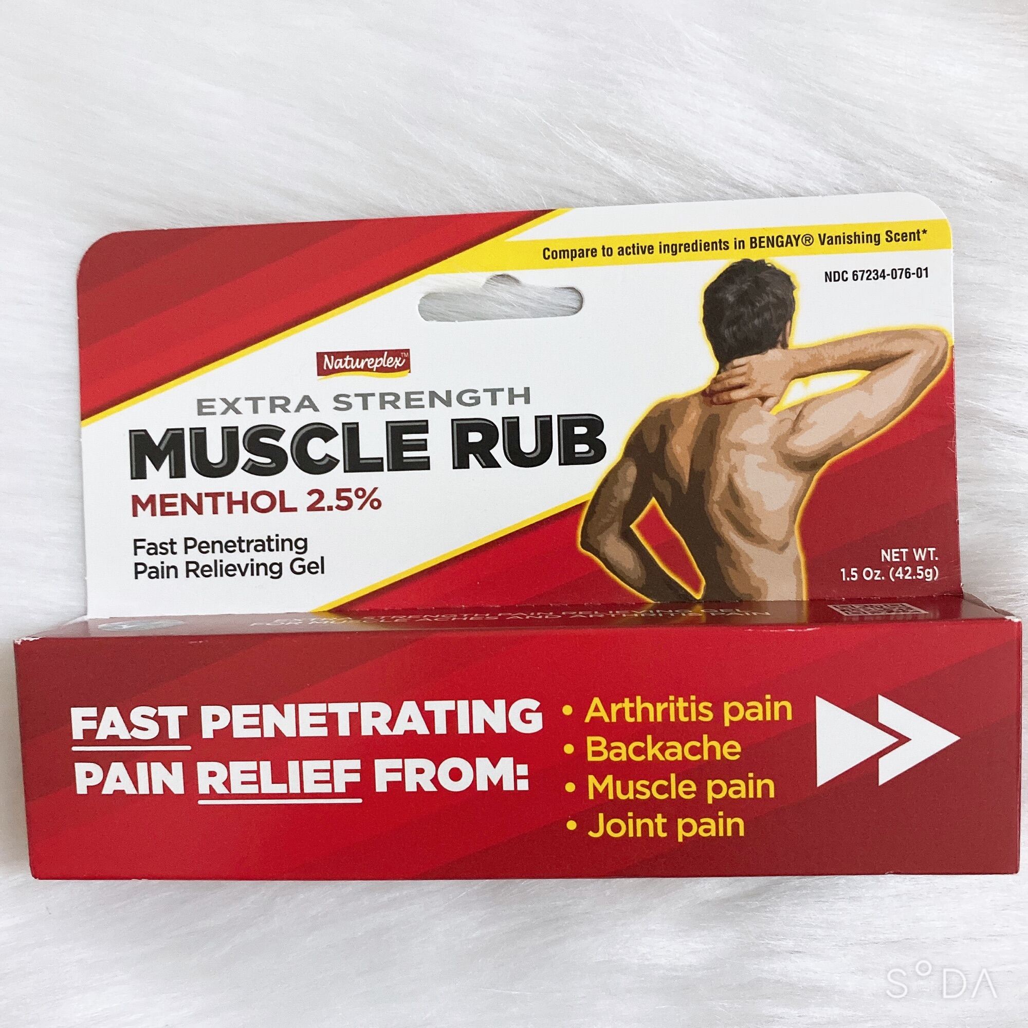 Gel xoa bóp giảm đau thư giãn cơ bắp MUSCLE RUB Extra Strength Gel