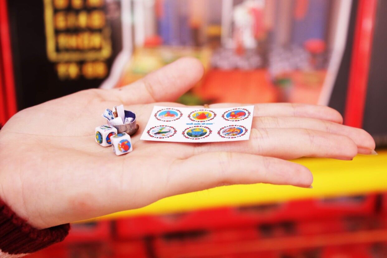 Phụ kiện mô hình-bộ kit bầu cua
