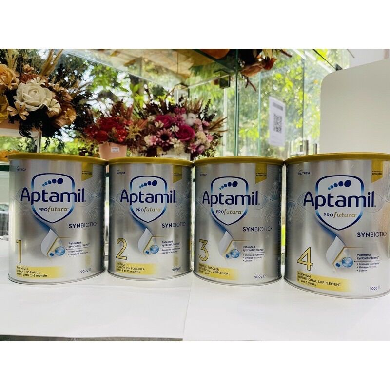 Sữa bột aptamil profutura 900gr đủ số 1 2 3 4 nội địa úc