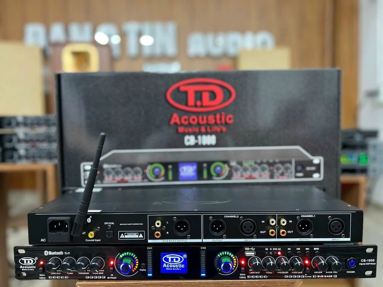 Nâng tiếng TD acoustic cb1000 & cb 2000