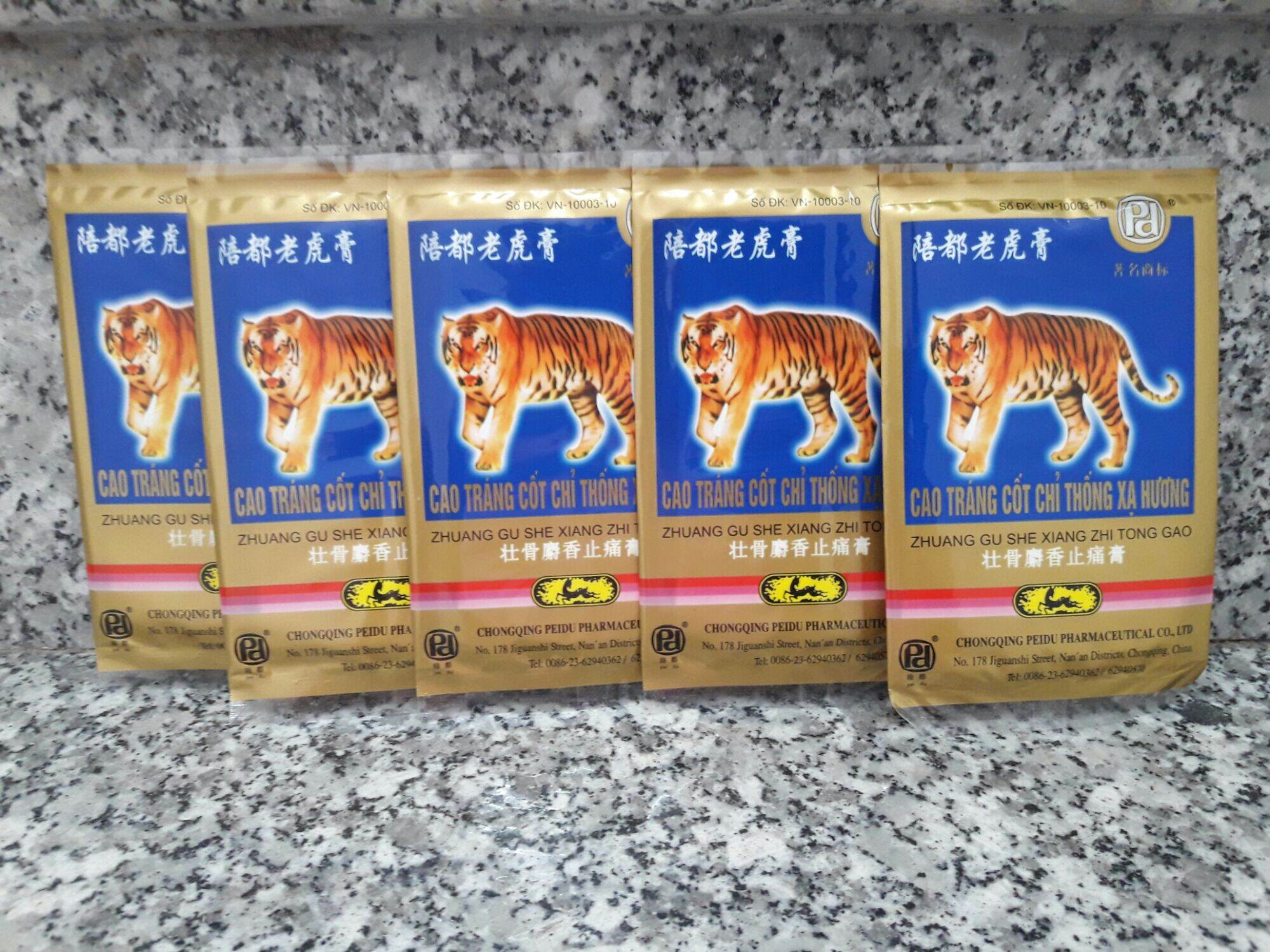 5 Gói cao dán cọp