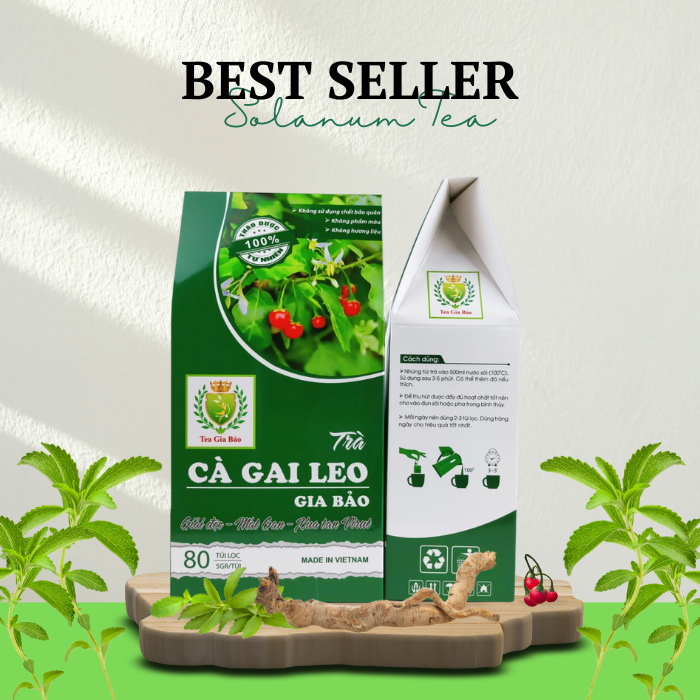 Trà Cà Gai Leo-giải độc,mát gan