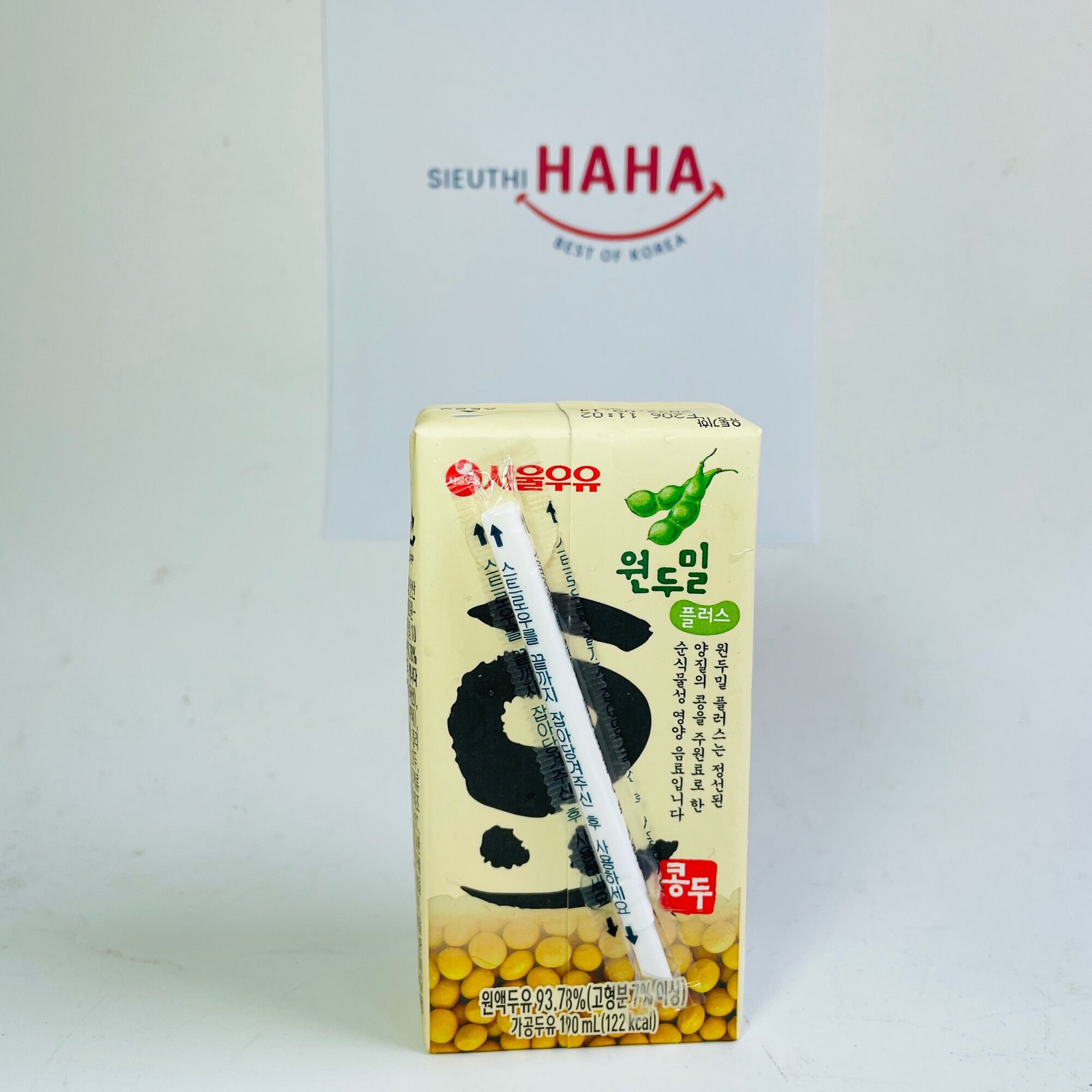 Sữa đậu nành hàn quốc cho bé SEOUL MILK SOYMILK PLUS 190ml