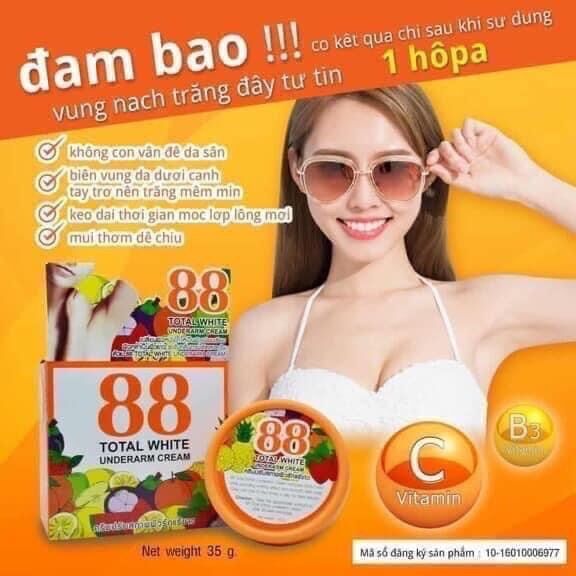 KEM GIẢM THÂM 88 NÁCH, HÁNG, BẸN BIKINI THÁI LAN