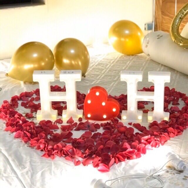 Cánh hoa hồng 100 cánh bằng vải lụa, cánh hoa lụa trang trí Huydecor