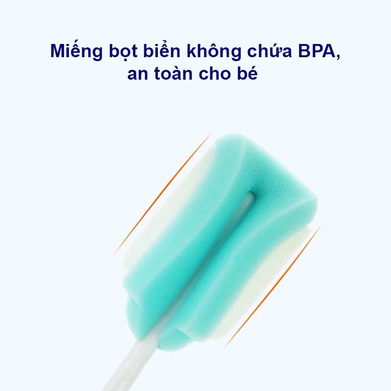 Cọ rửa bình sữa 5 chi tiết xoay 360 độ