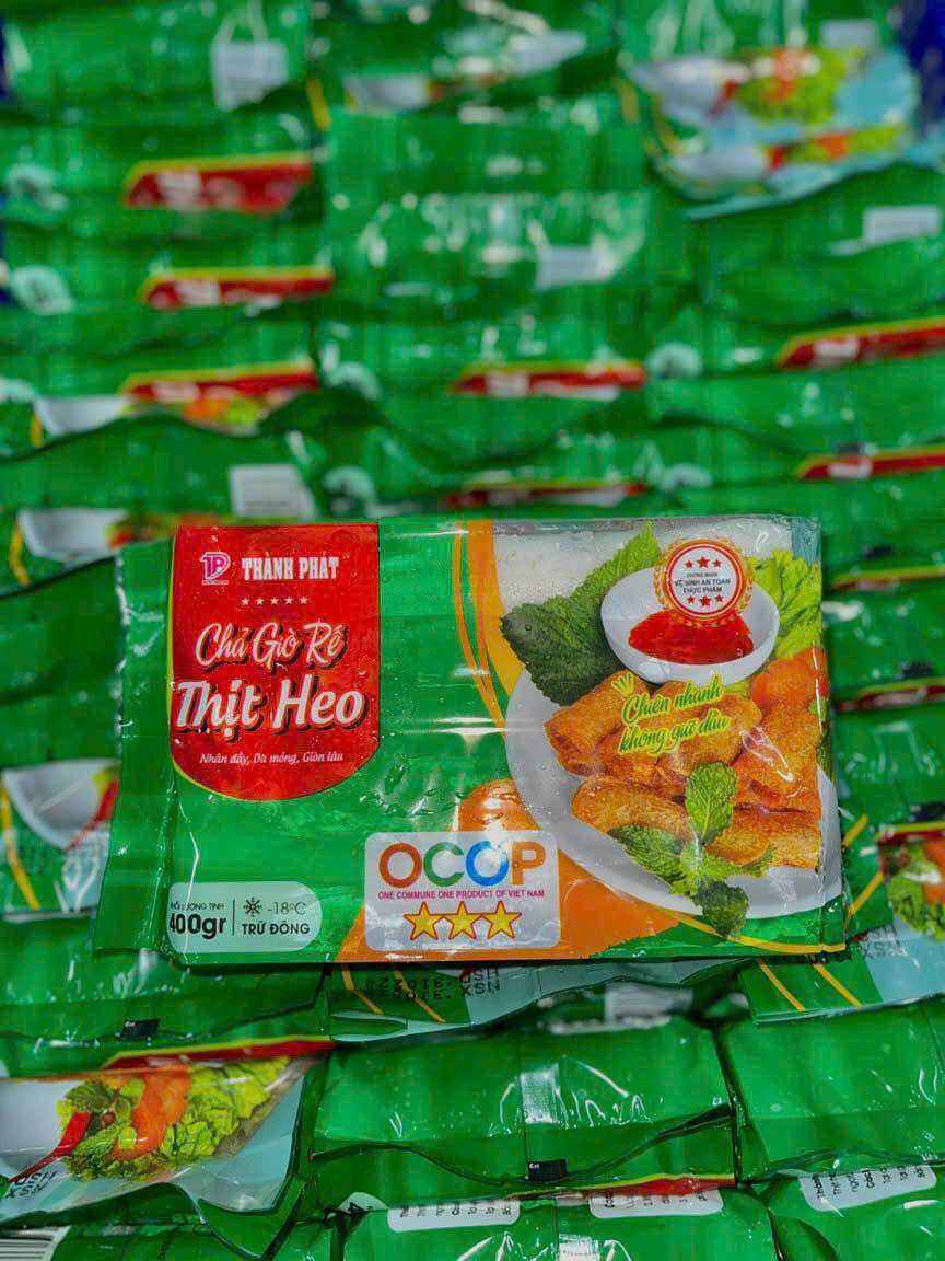 Chả giò rế hộp 24 cuộn 500gr