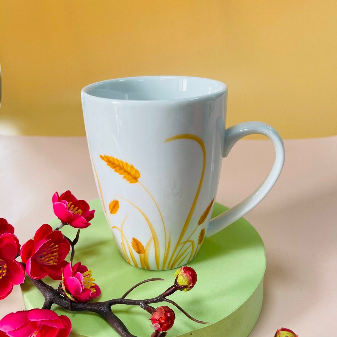 Ly- cốc uống nước. Gốm sứ Bát Tràng.