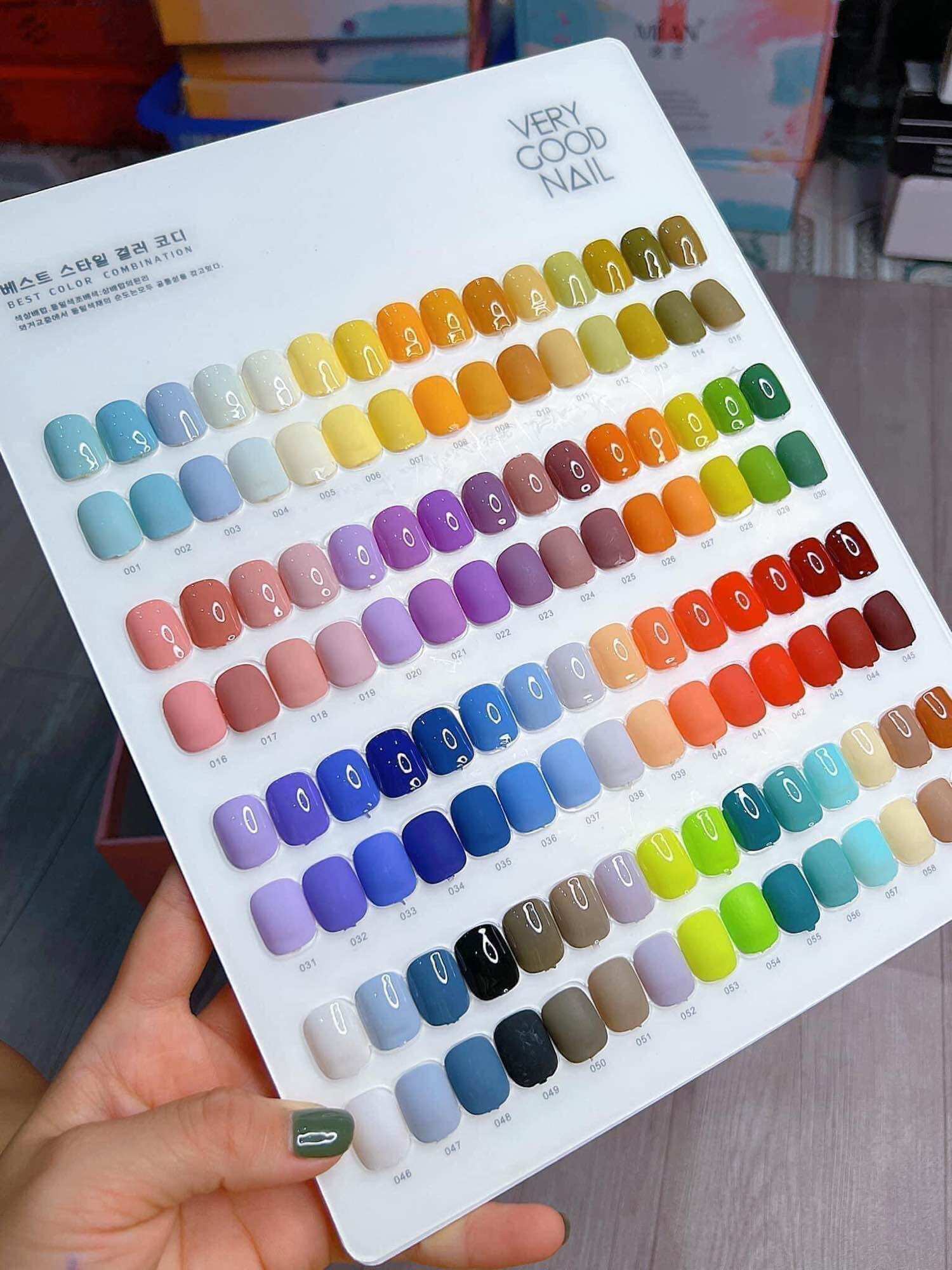 Set sơn gel VERY GOOD 60 màu siêu phẩm
