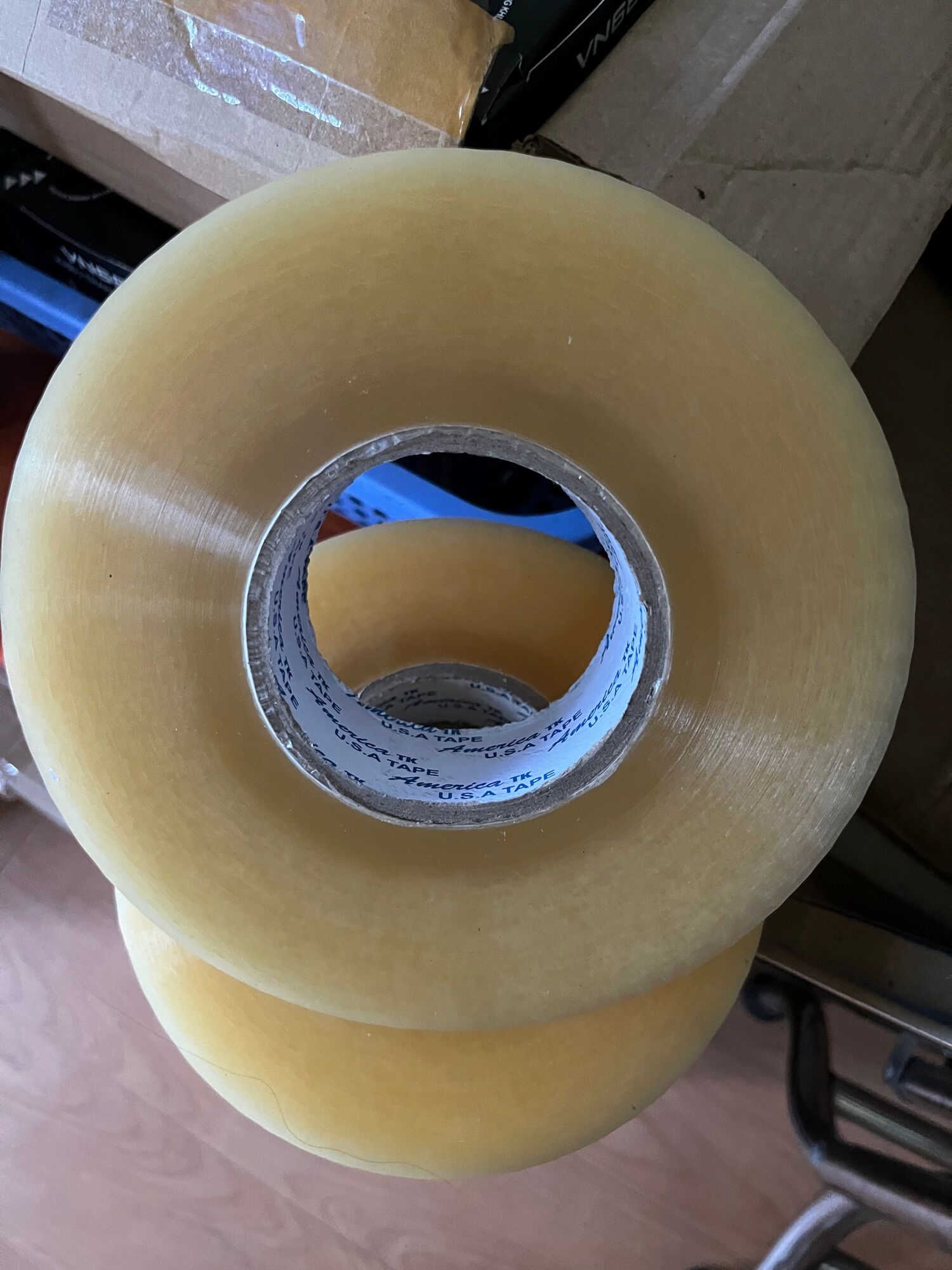 Băng keo dán thùng siêu dày,siêu dính 1kg/cuộn