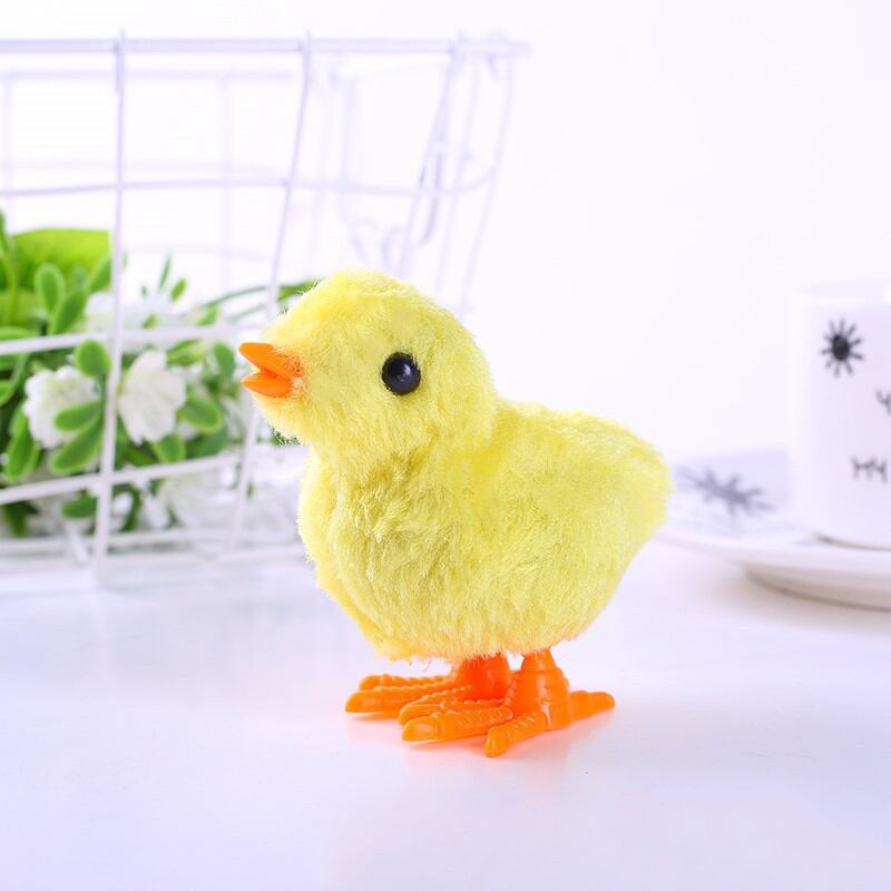 Đồ chơi gà con vặn cót biết nhảy cho bé