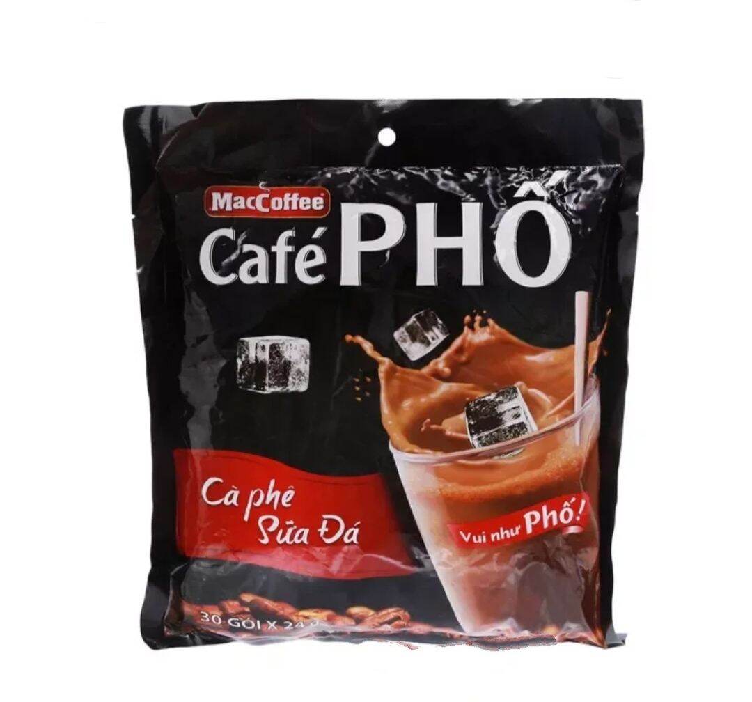 Cà Phê Phố - Cà phê sữa đá bịch 30 gói * 24g