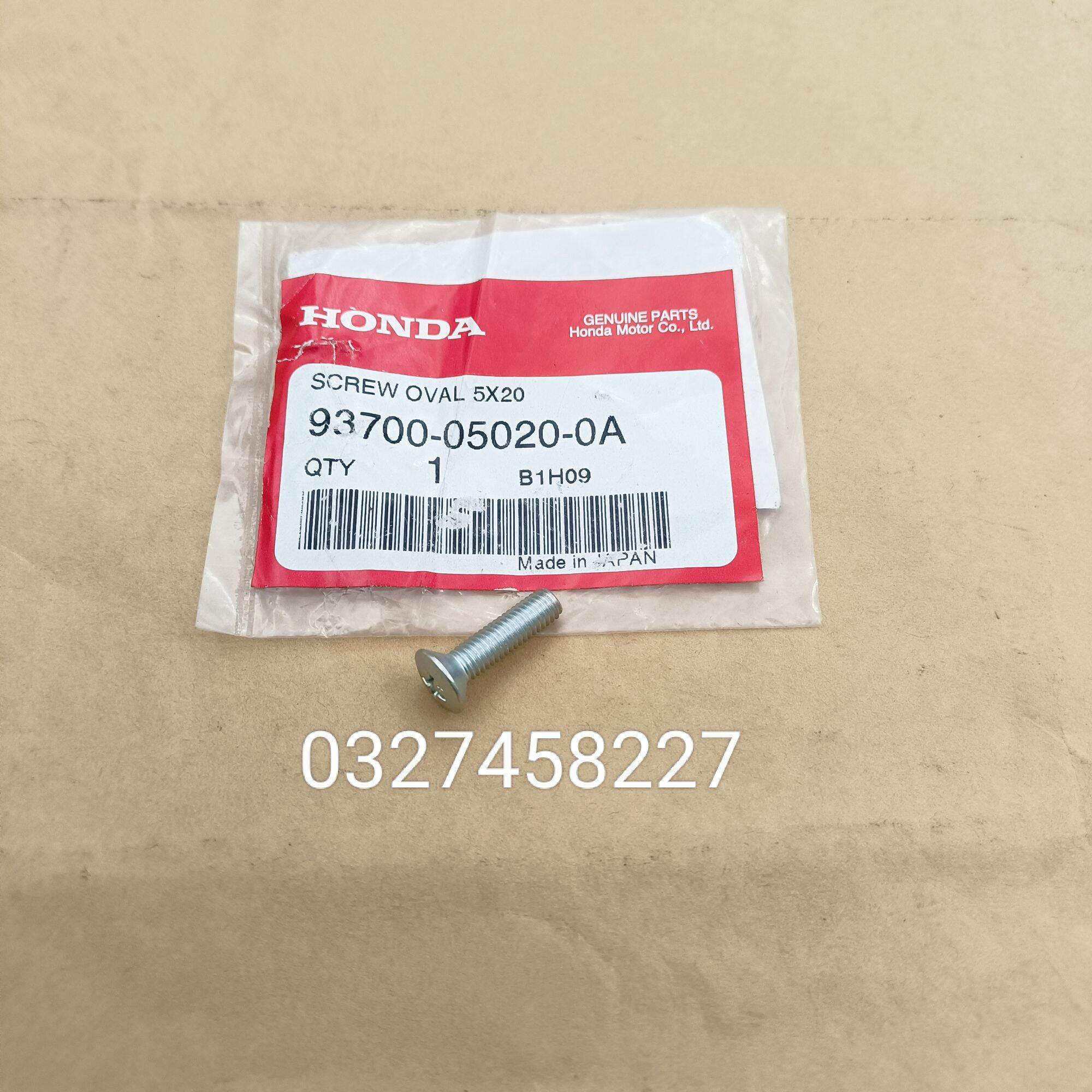 Ốc vít bắt dây công tơ mét, đồng hồ xe DREAM Thái zin honda 5x20