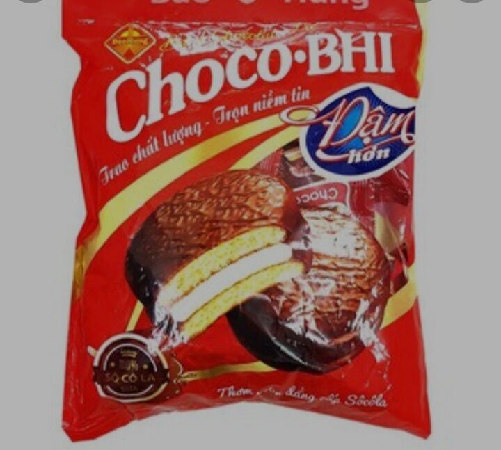combo bánh Choco-Pie và bánh gạo An
