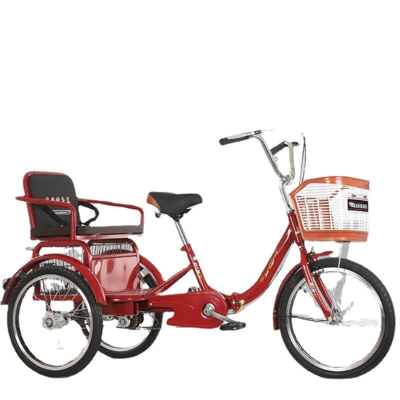 XE ĐẠP BA BÁNH CHO NGƯỜI GIÀ