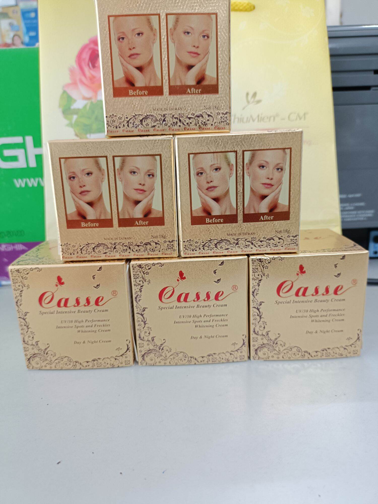 Kem Làm trắng da mờ thâm nám Casse