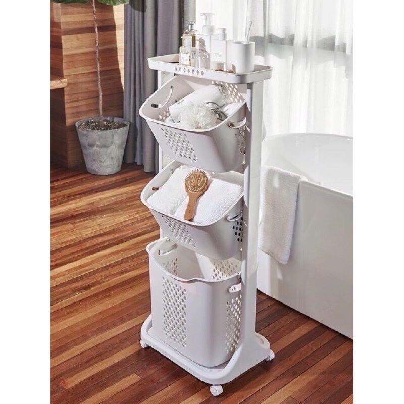 Kệ giỏ đa năng 3 tầng nhựa Việt Nhật