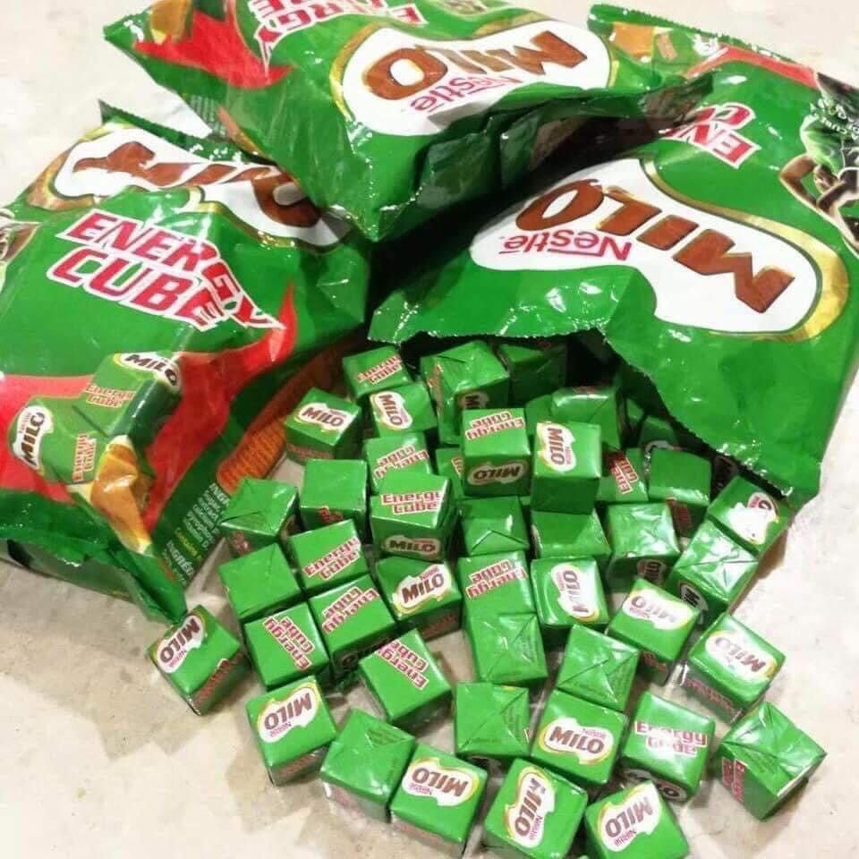 Bịch 100 viên kẹo Milo Cube Thái Lan chính hãng