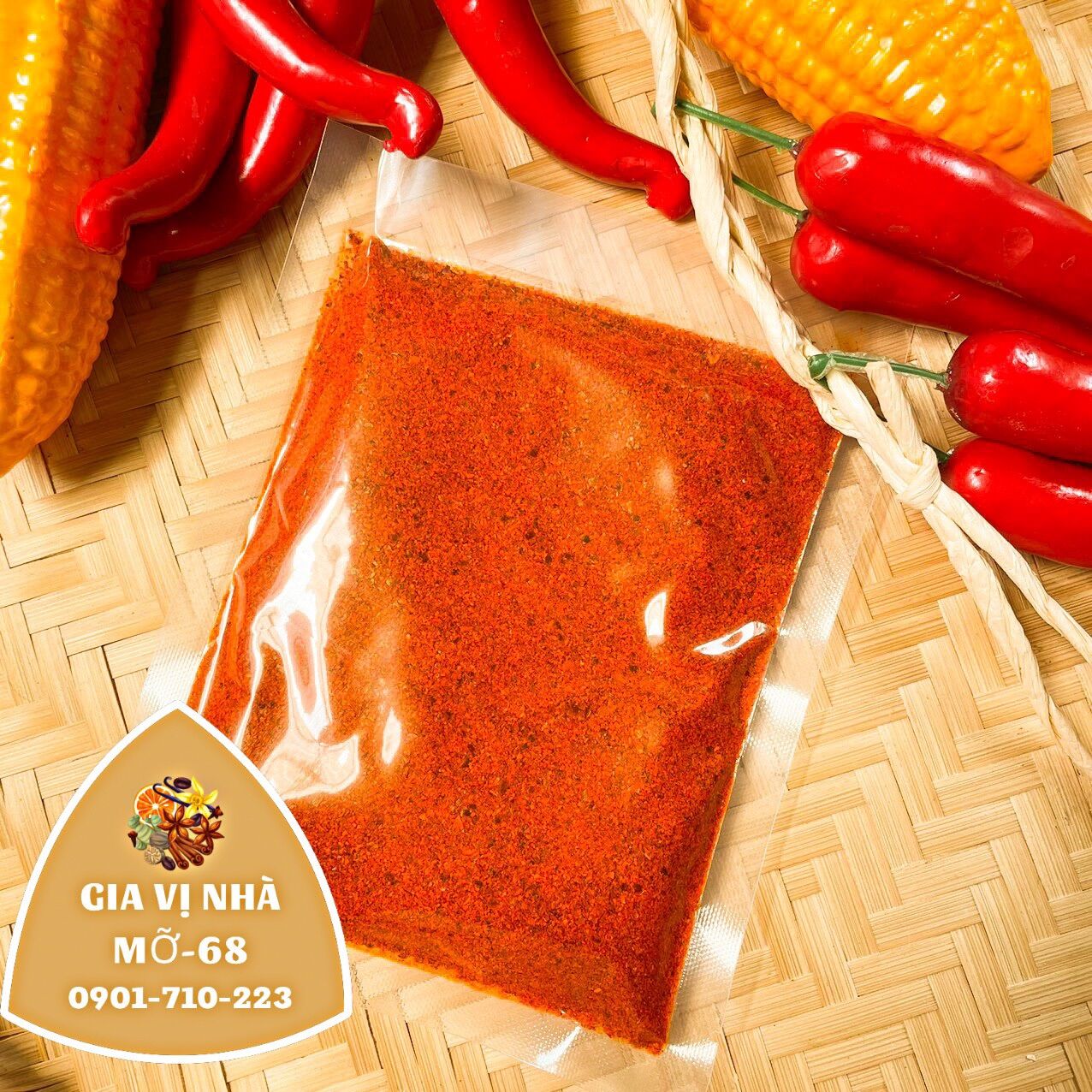 BỘT ỚT HÀN QUỐC -RED PEPPER POWDER 100GR