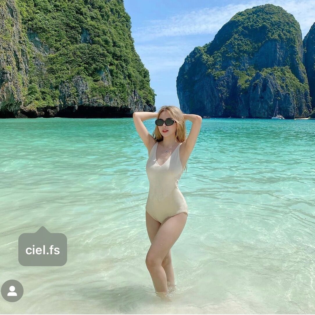 CieL bikini trắng ngà