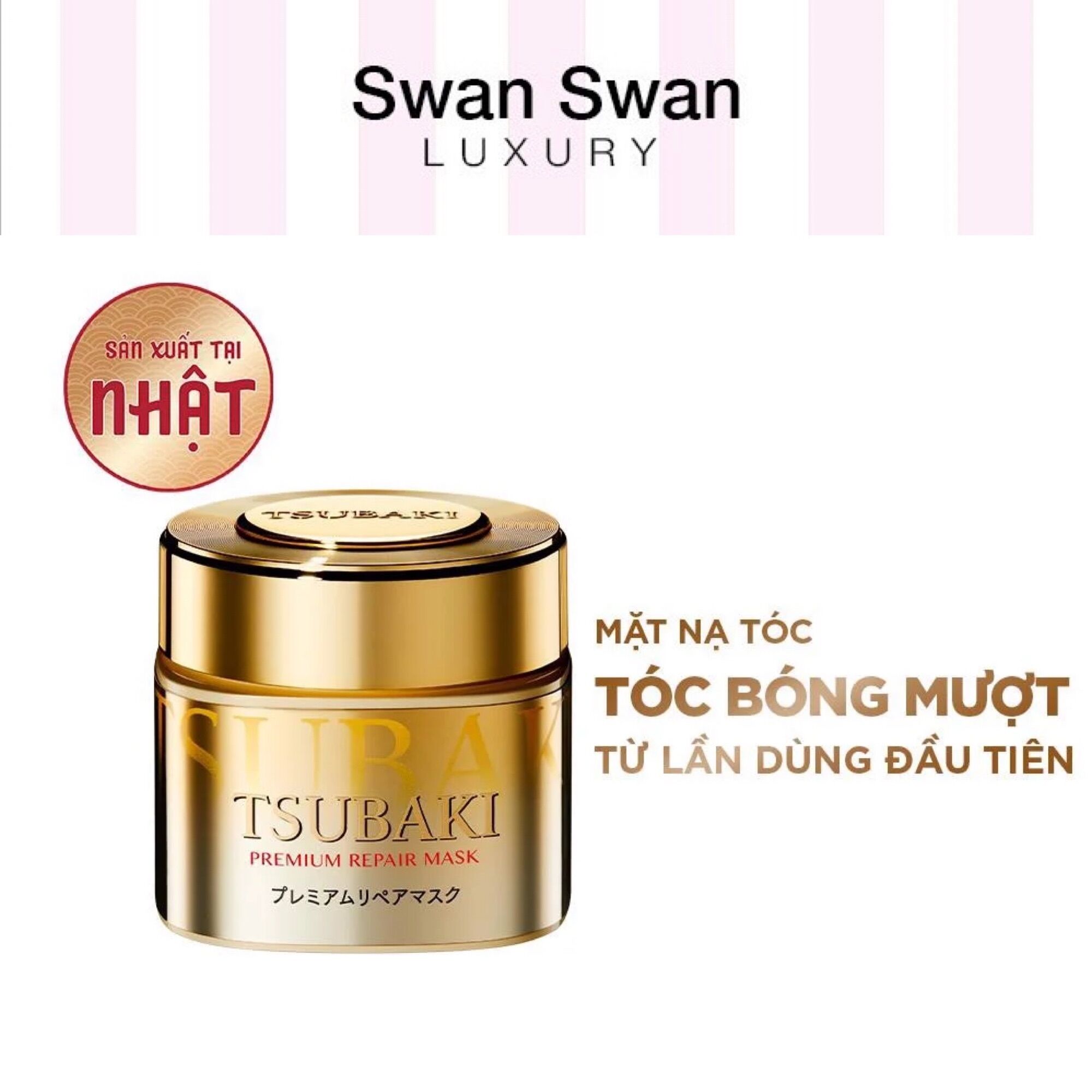 Dầu hấp tóc tsubaki cao cấp phục hồi hư tổn