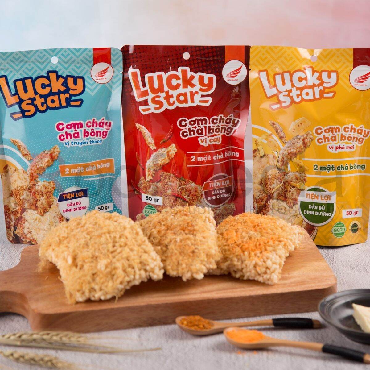 Cơm cháy chà bông vị phô mai