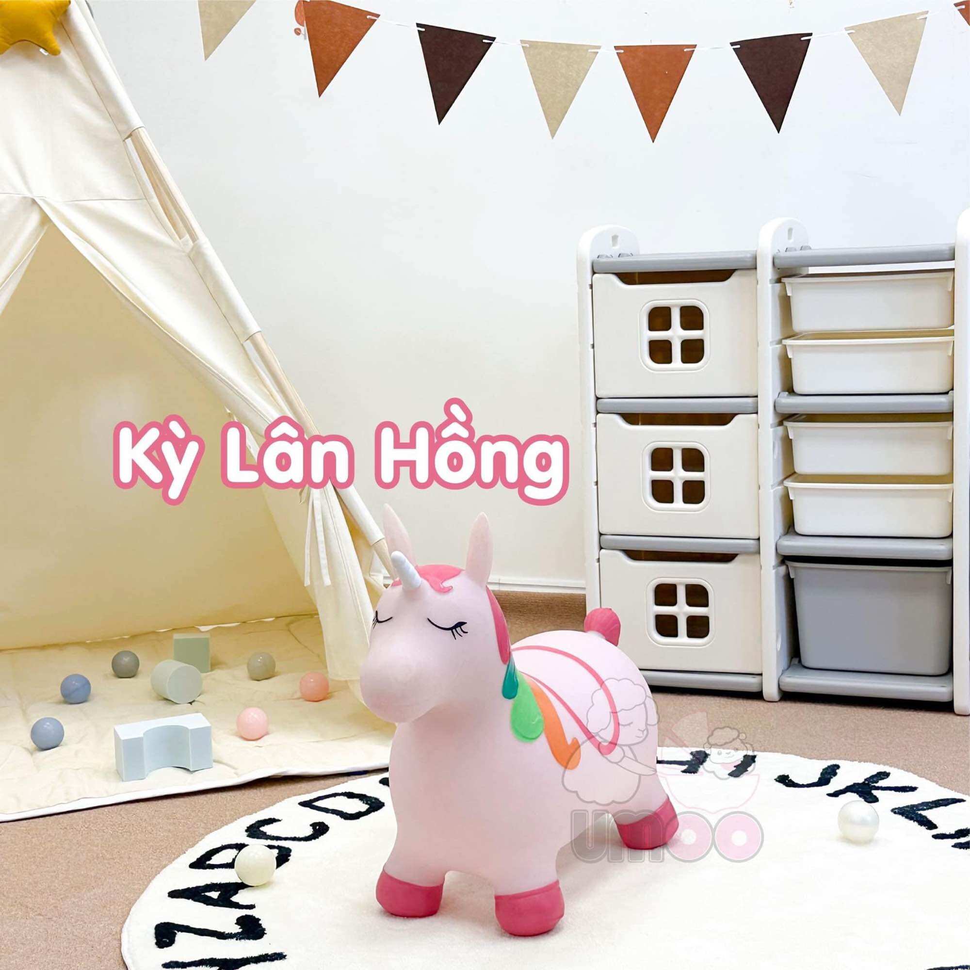 Thú Nhún Cao Su Umoo Cho Bé
