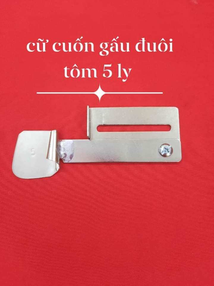 cữ cuốn gấu đuôi tôm loại 5ly