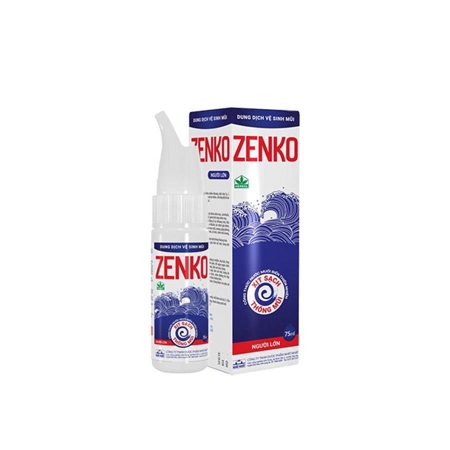 Xịt Mũi Zenko Người Lớn. Giúp vệ sinh và thông thoáng mũi