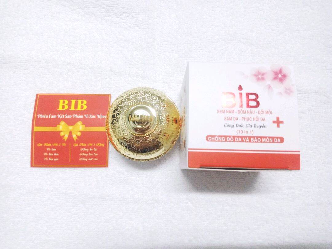 KEM NÁM - ĐỐM NÂU - ĐỒI MỒI - SẠM DA - PHỤC HỒI DA( BIB 16G )