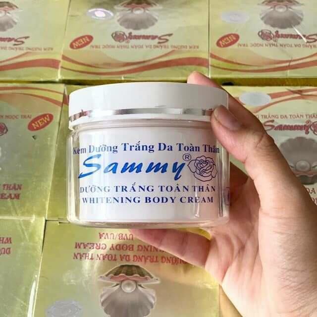 Kem body trắng da sammy 120g