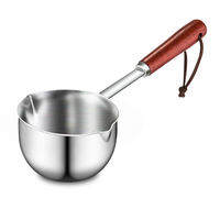 ASD | Stainless Steel Frying Pan for Pouring Oil