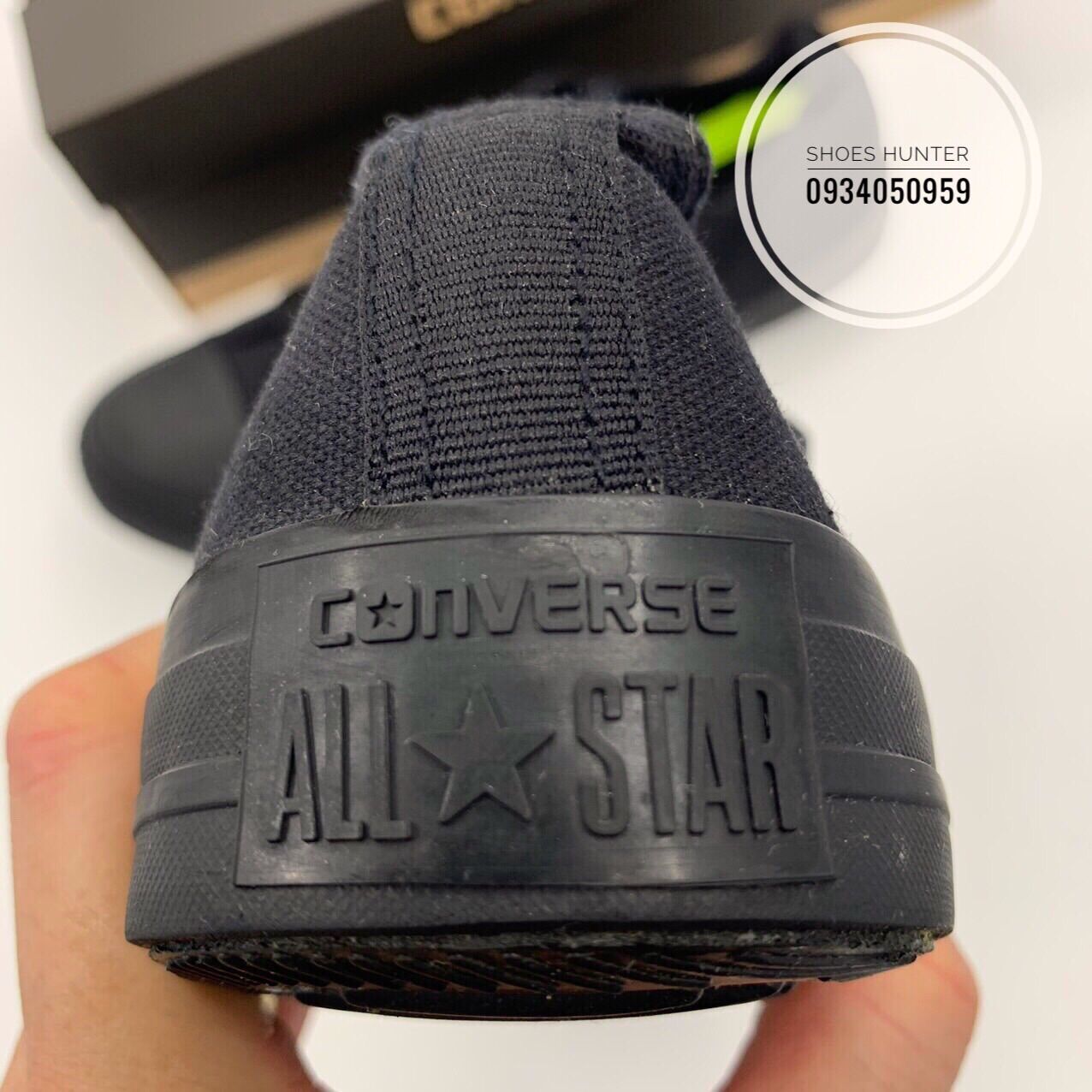 GIÀY CONVERSE ĐEN FULL Thấp cổ