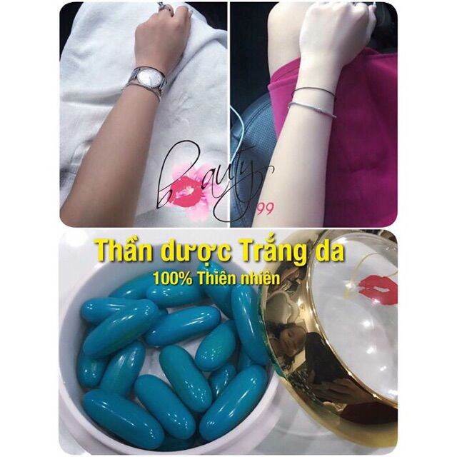 Sản Phẩm viên trắng da an toàn