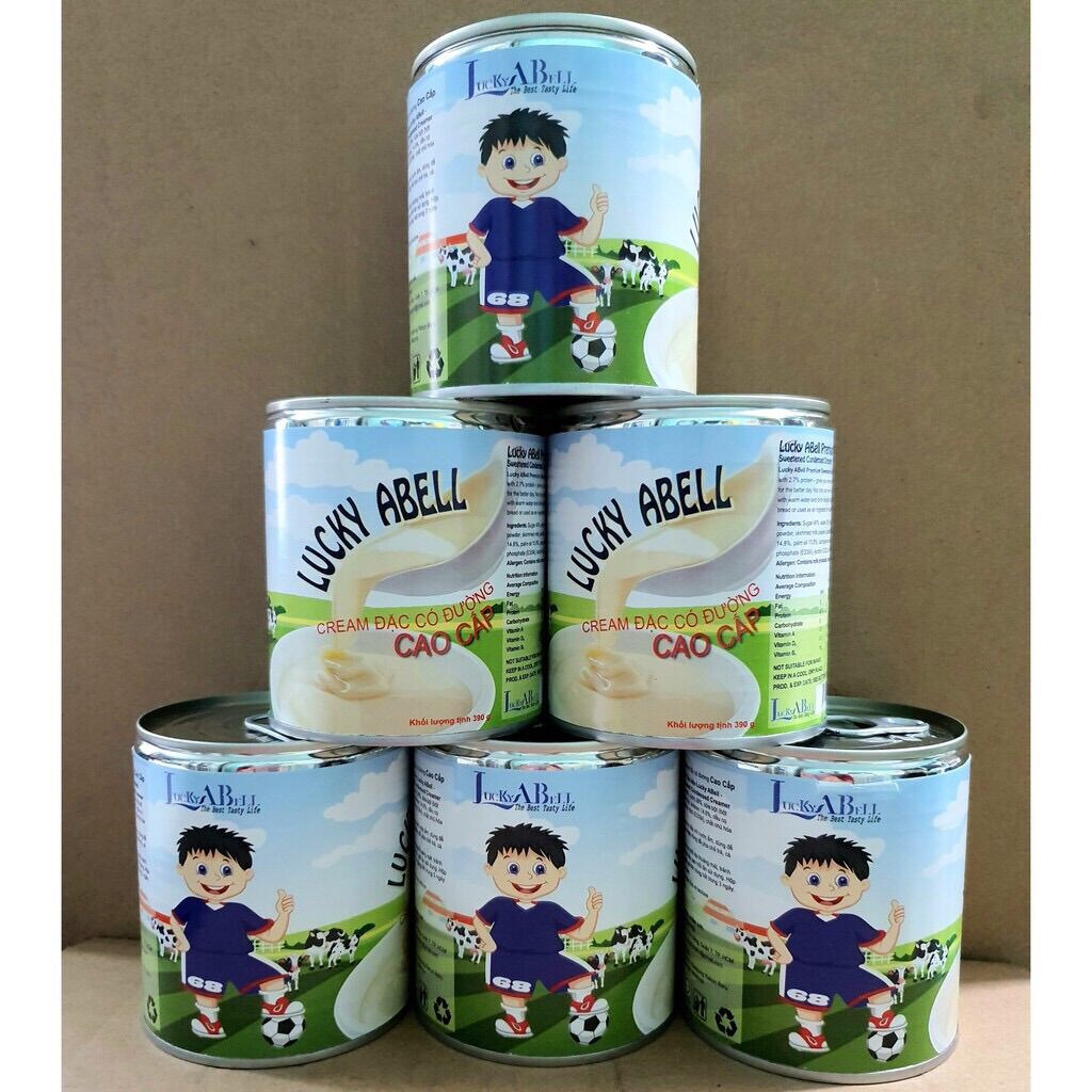Sữa đặc có đường cao cấp lucky abell nhập khẩu malaysia