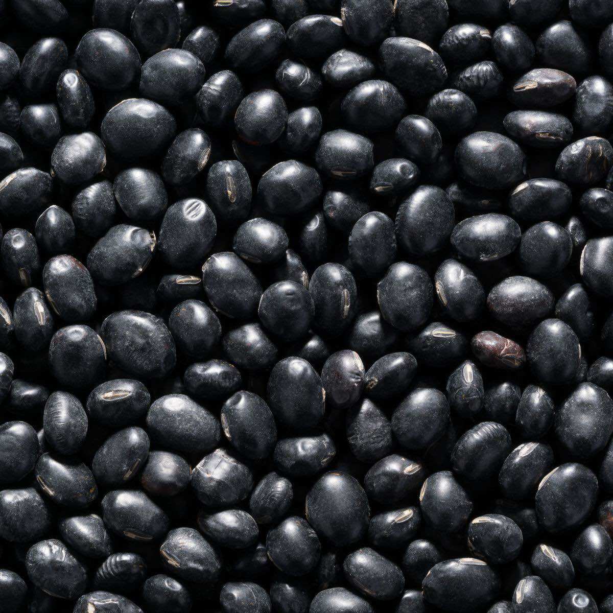 Đậu đen/đỗ đen [xanh & trắng lòng] (Black Bean) hạt to thuần chủng.