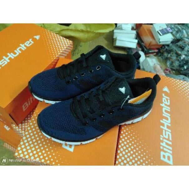 Bitis nam hunter Liteknit màu xanh đen - size 37 tặng kèm vớ