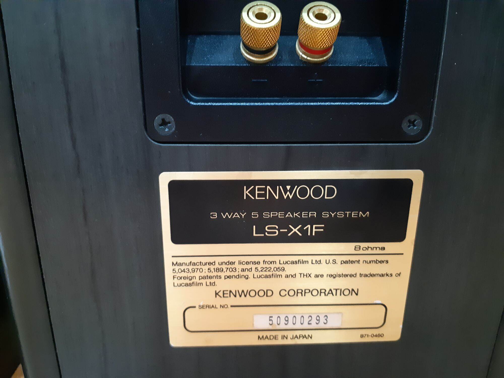 Cặp loa KENWOOD LS-X1F