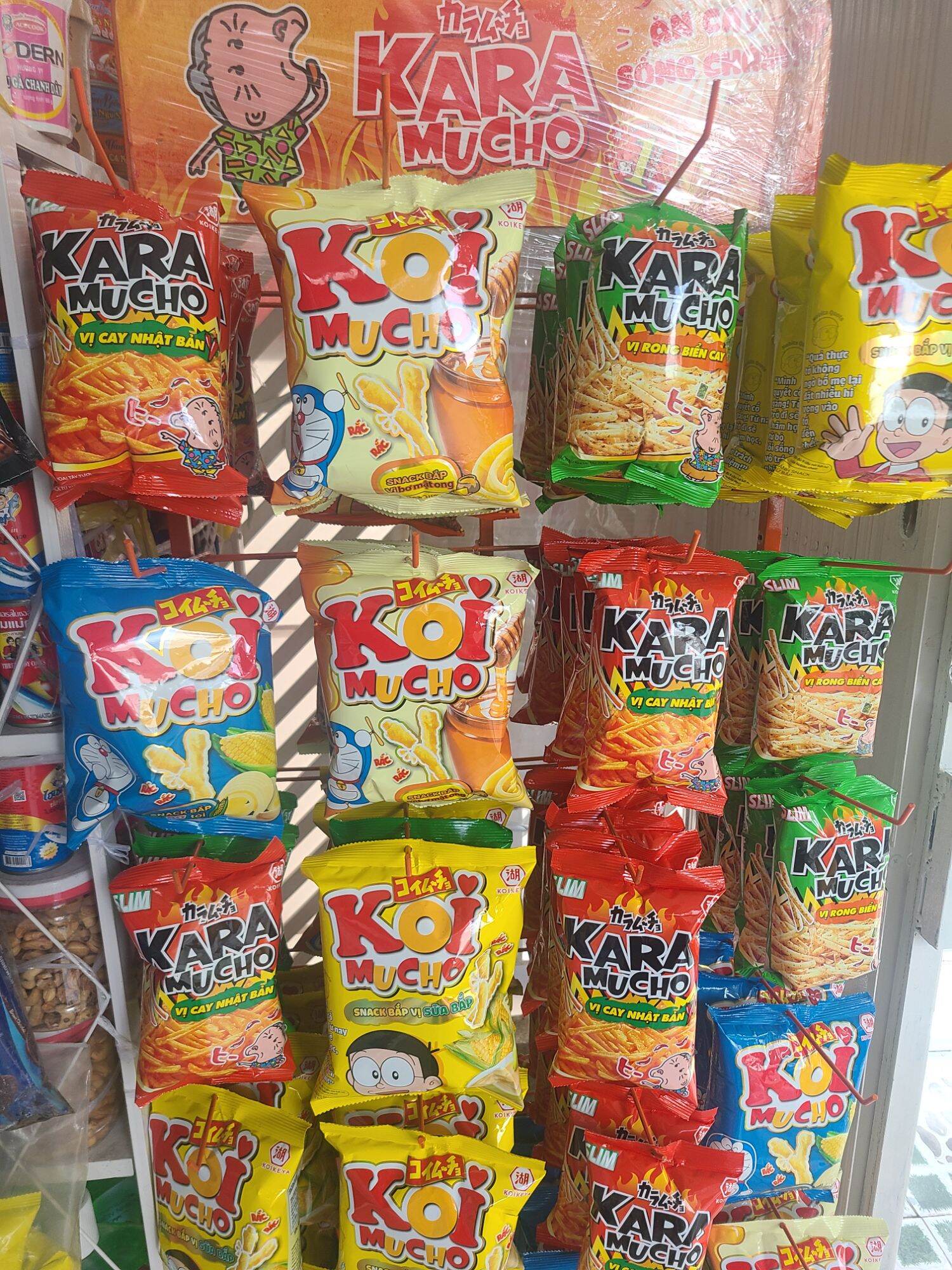 Snack Bánh Cua, bánh bắp Các loại
