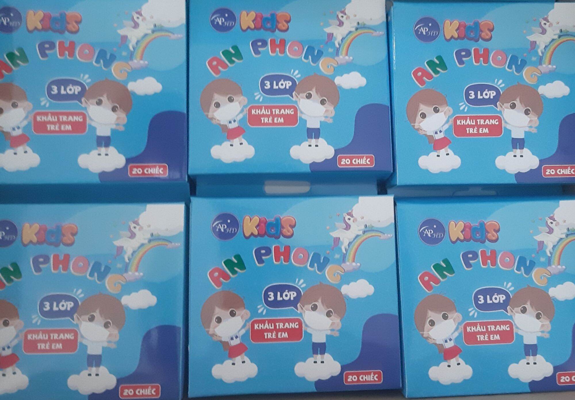 khẩu trang Kids em bé (1 hộp 20 cái)