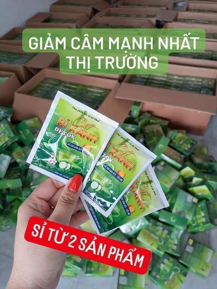 Cốt bí Xanh Detox Vip