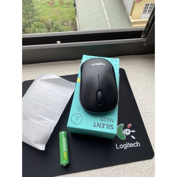 Chuột Máy Tính Không Dây Logitech M220 Không Tiếng Ồn Cao Cấp .