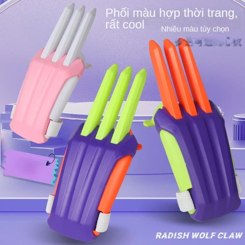 Móng Vuốt Người Sói in 3D, Đồ Chơi Móng Vuốt hottrend cà rốt vô tri