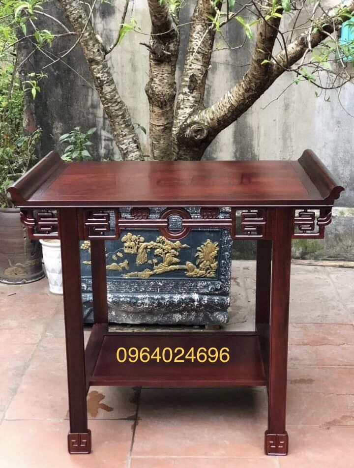 bàn 1m10x48 cao 80 gỗ lim Nam phi