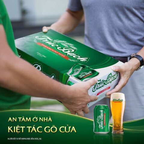 1 thùng bia trúc bạch 24 lon 330ml