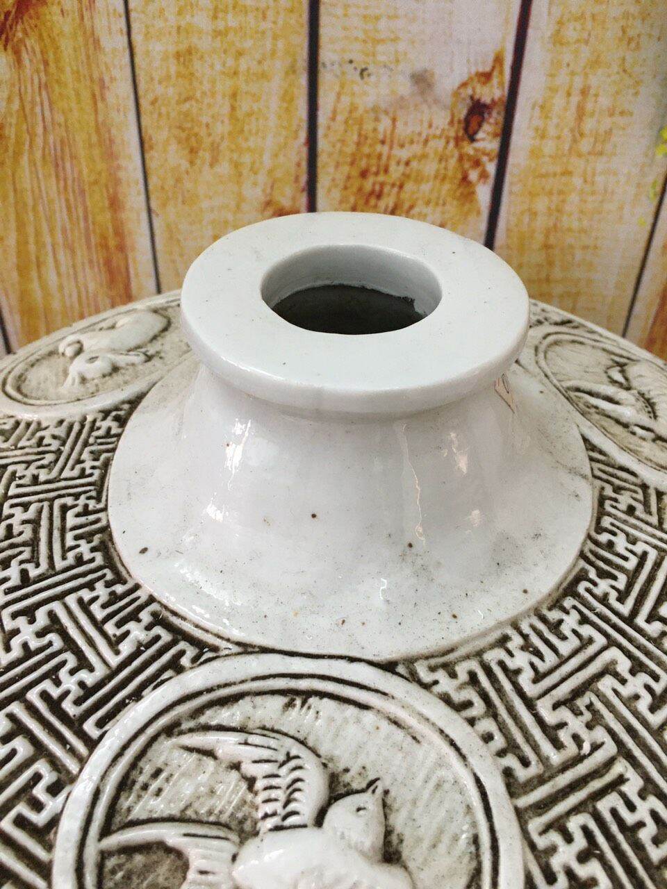 Bình sứ bạch định (N2.LA)