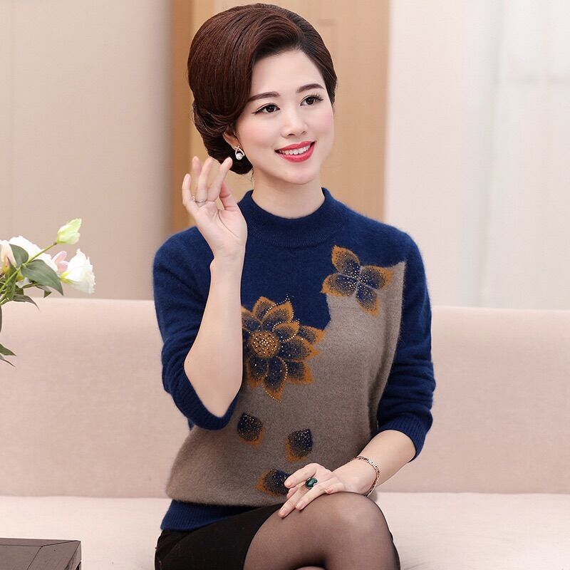Áo len trung tuổi, áo len cho mẹ , áo len cho người trung niên