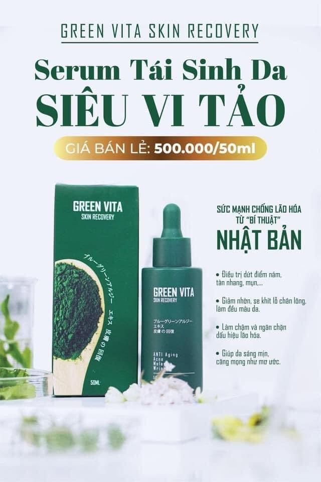 Serum Tái Tạo Da Siêu Vi Tảo Thay Da Siêu Vi Tảo